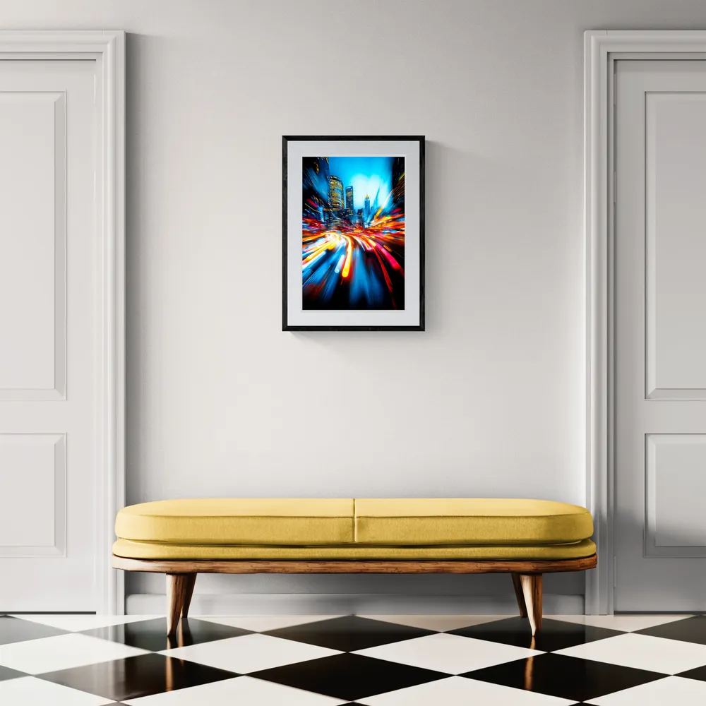 View in Interior MOCKUP — 40 × 60 cm