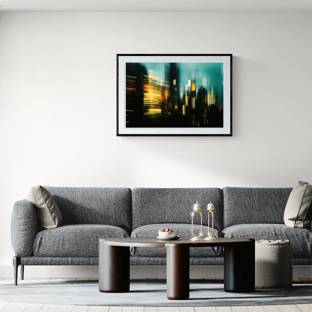 View in Interior MOCKUP — 90 × 60 cm
