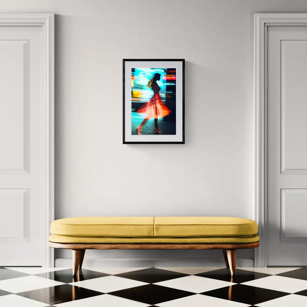 View in Interior MOCKUP — 40 × 60 cm