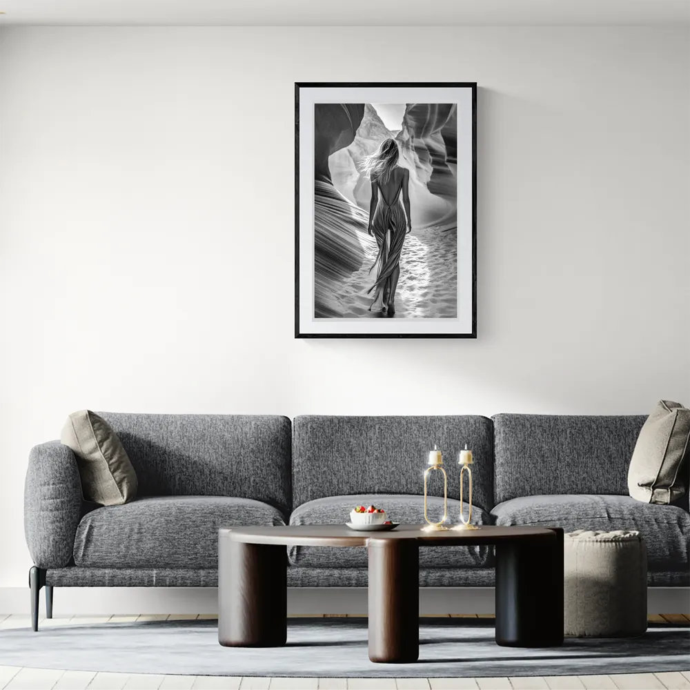 View in Interior MOCKUP — 60 × 90 cm