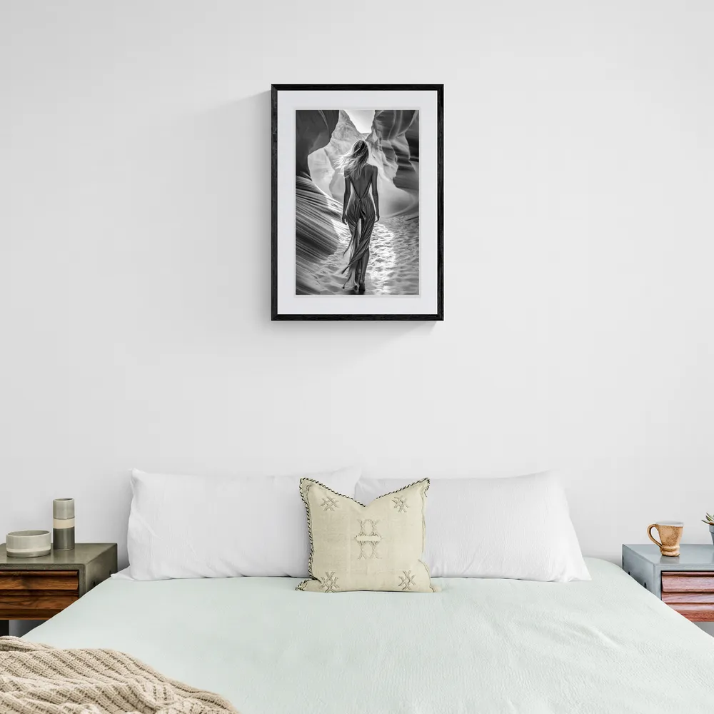View in Interior MOCKUP — 40 × 60 cm