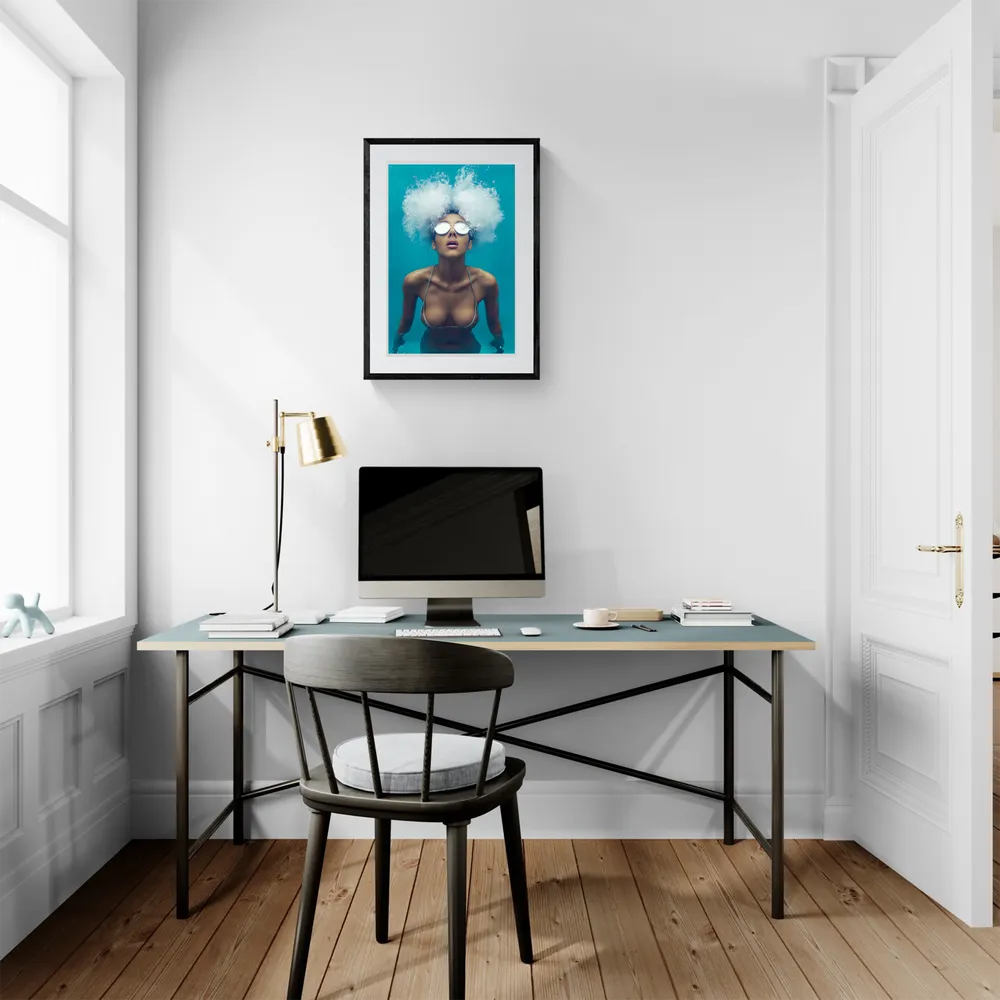 View in Interior MOCKUP — 40 × 60 cm