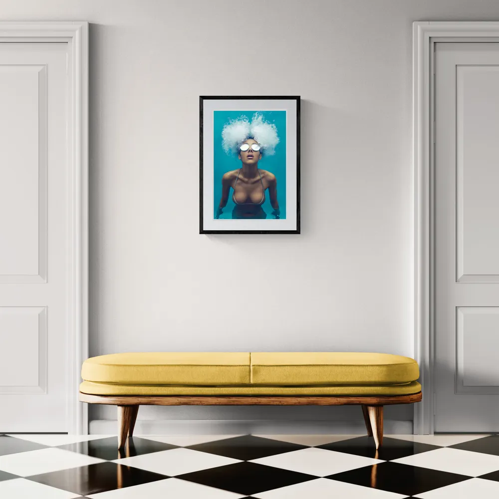 View in Interior MOCKUP — 40 × 60 cm
