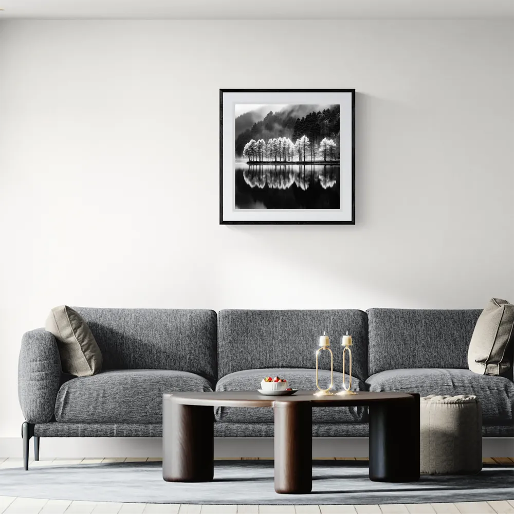 View in Interior MOCKUP — 60 × 60 cm