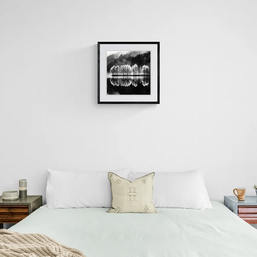 View in Interior MOCKUP — 40 × 40 cm