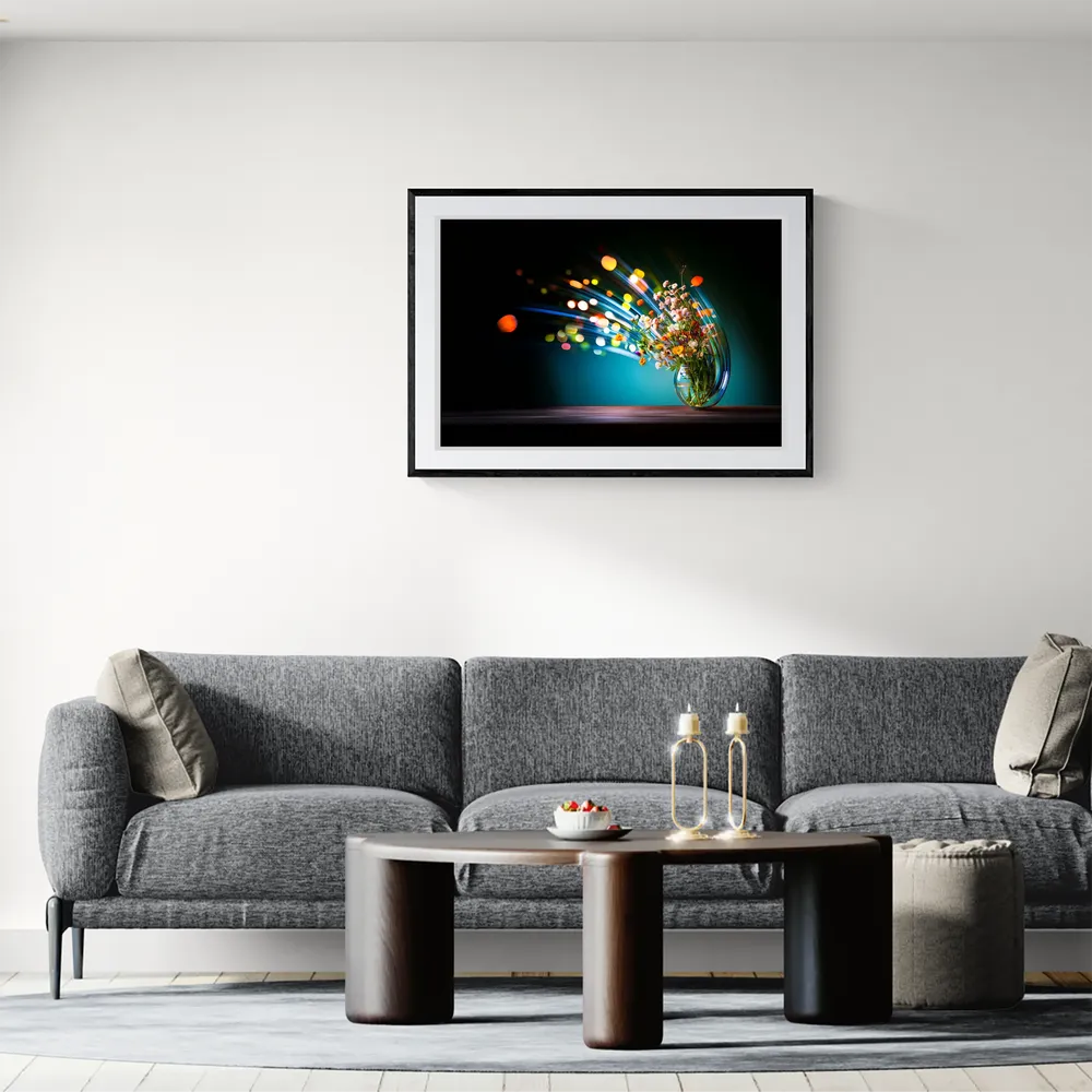 View in Interior MOCKUP — 90 × 60 cm