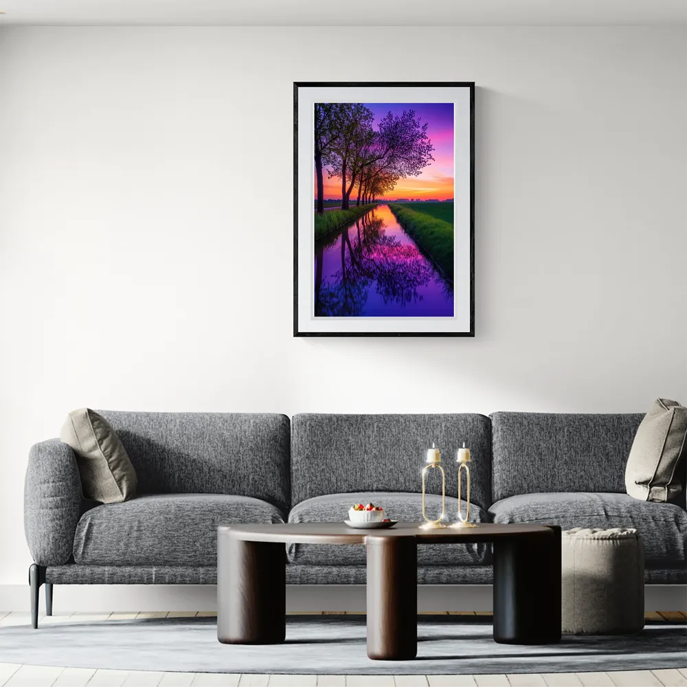 View in Interior MOCKUP — 60 × 90 cm