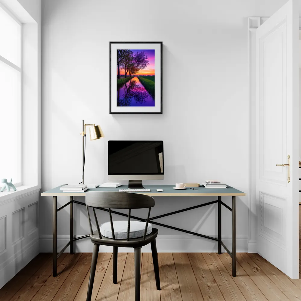 View in Interior MOCKUP — 40 × 60 cm