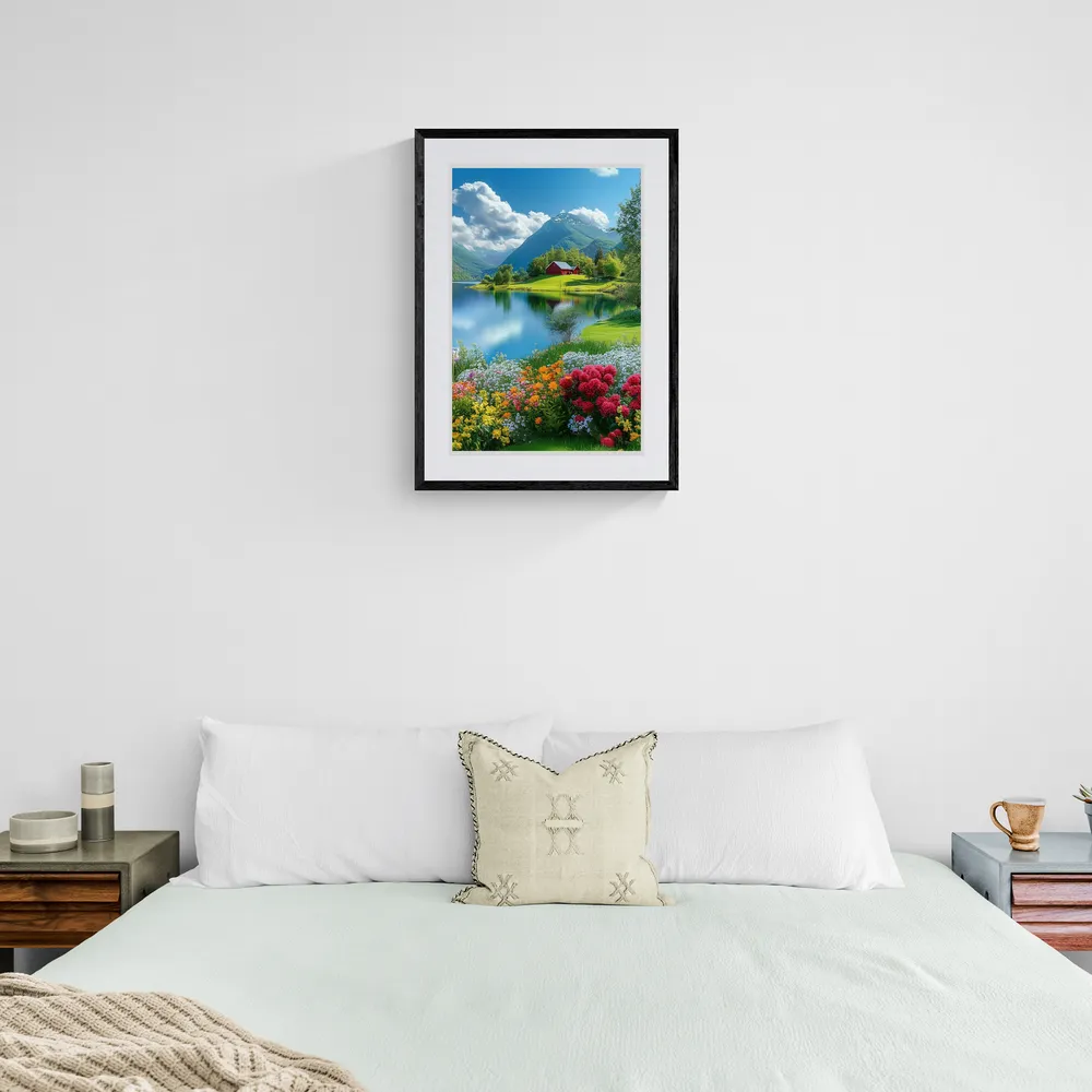 View in Interior MOCKUP — 40 × 60 cm