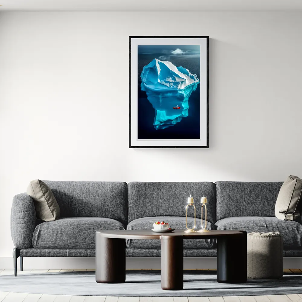 View in Interior MOCKUP — 60 × 90 cm