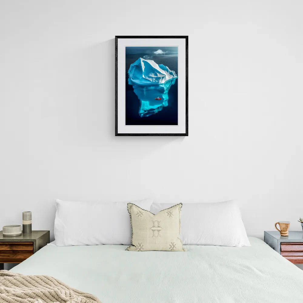 View in Interior MOCKUP — 40 × 60 cm