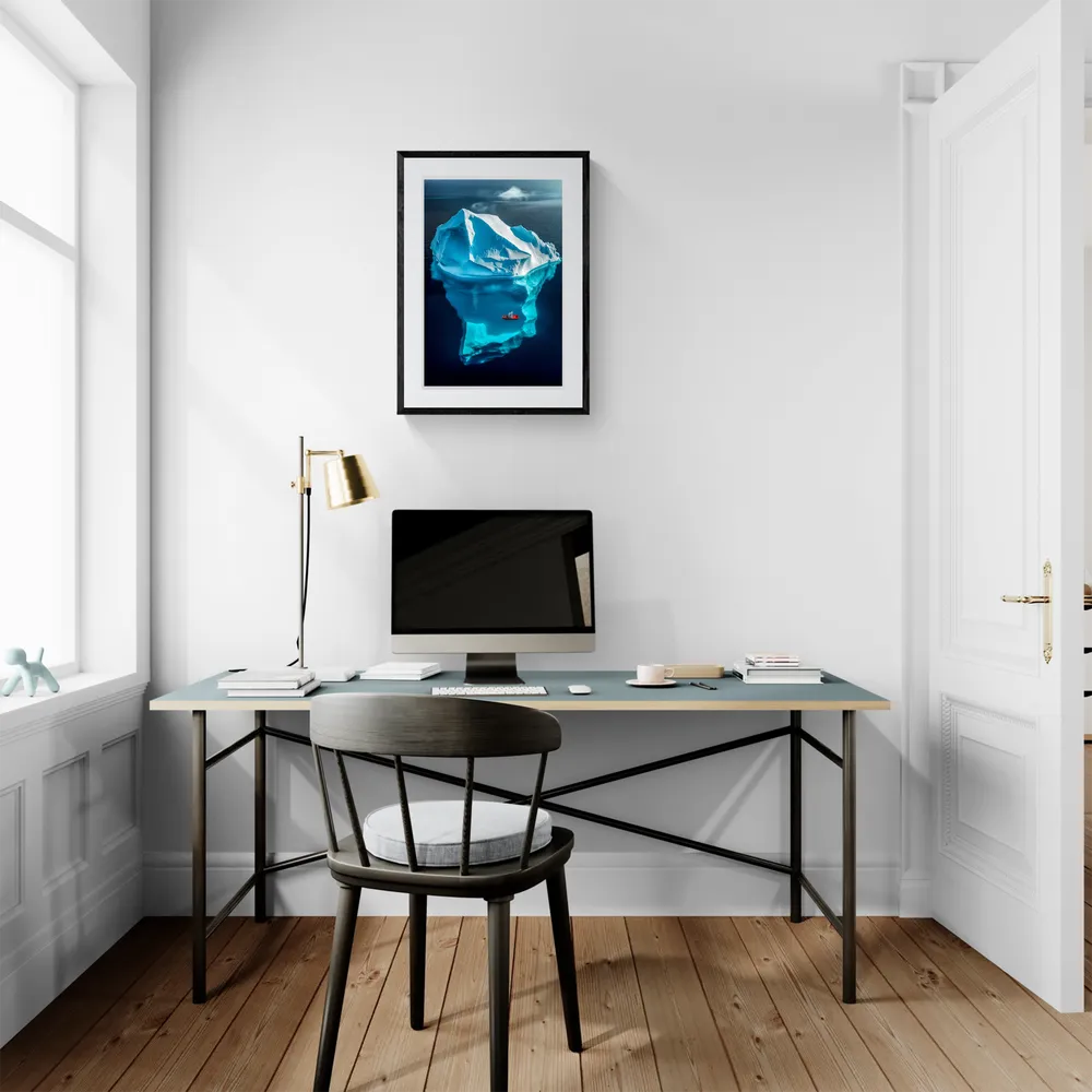View in Interior MOCKUP — 40 × 60 cm