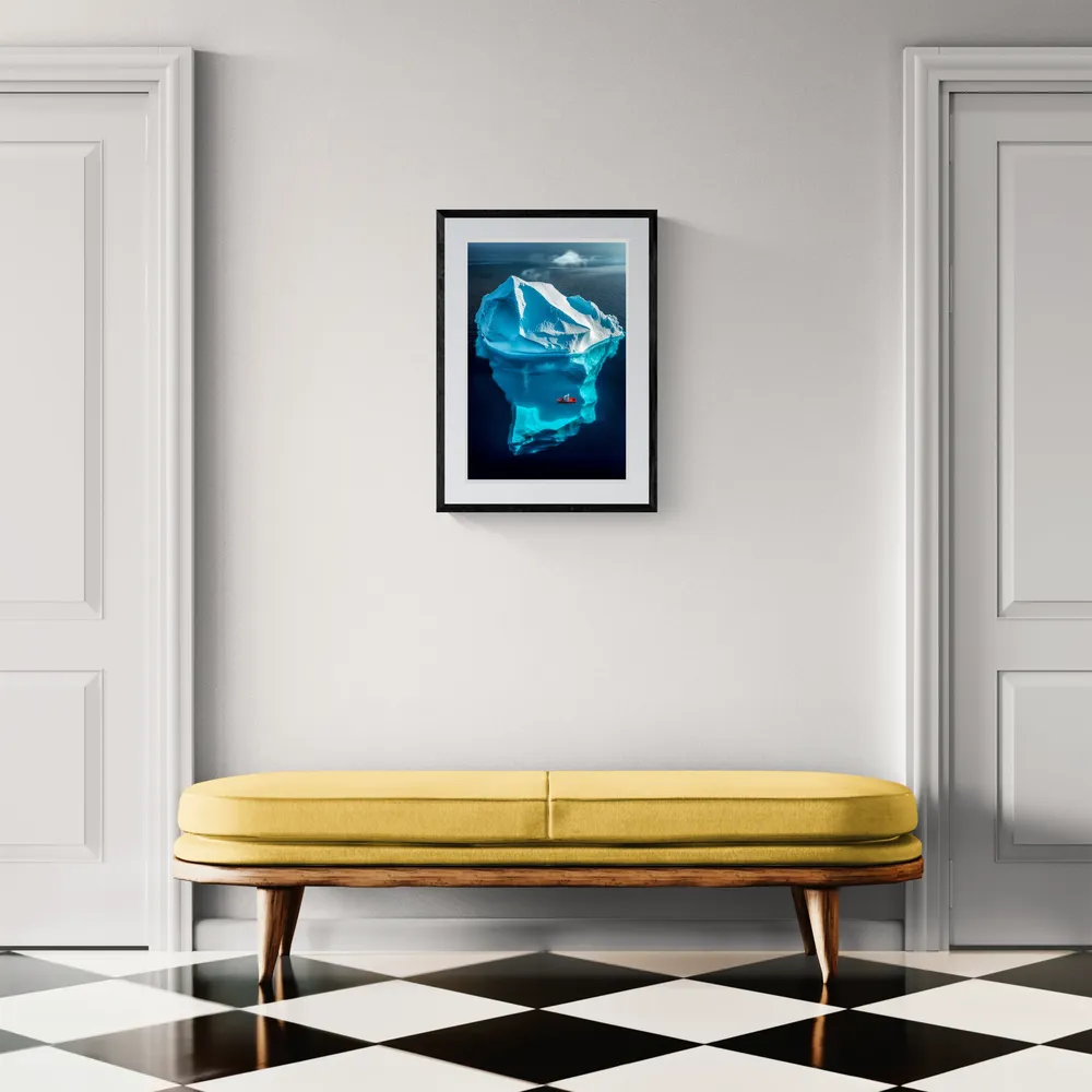 View in Interior MOCKUP — 40 × 60 cm