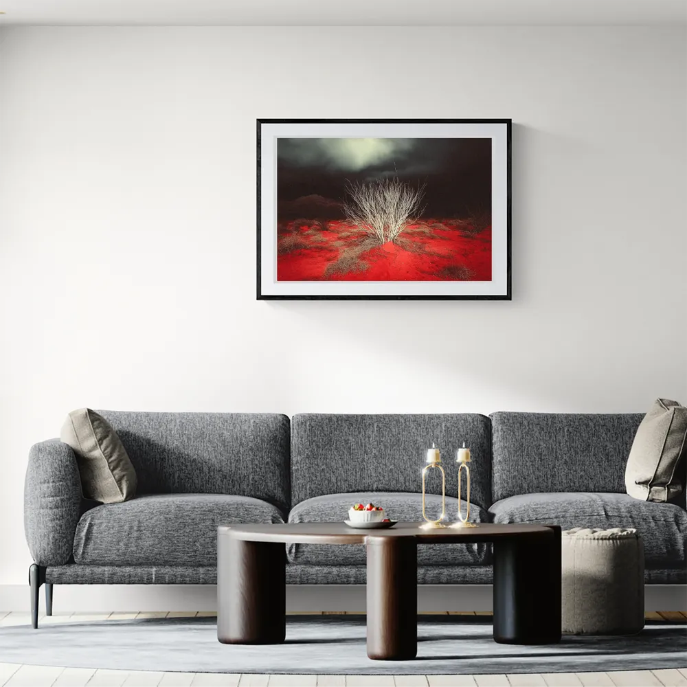 View in Interior MOCKUP — 90 × 60 cm