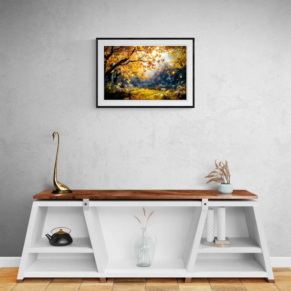 View in Interior MOCKUP — 90 × 60 cm