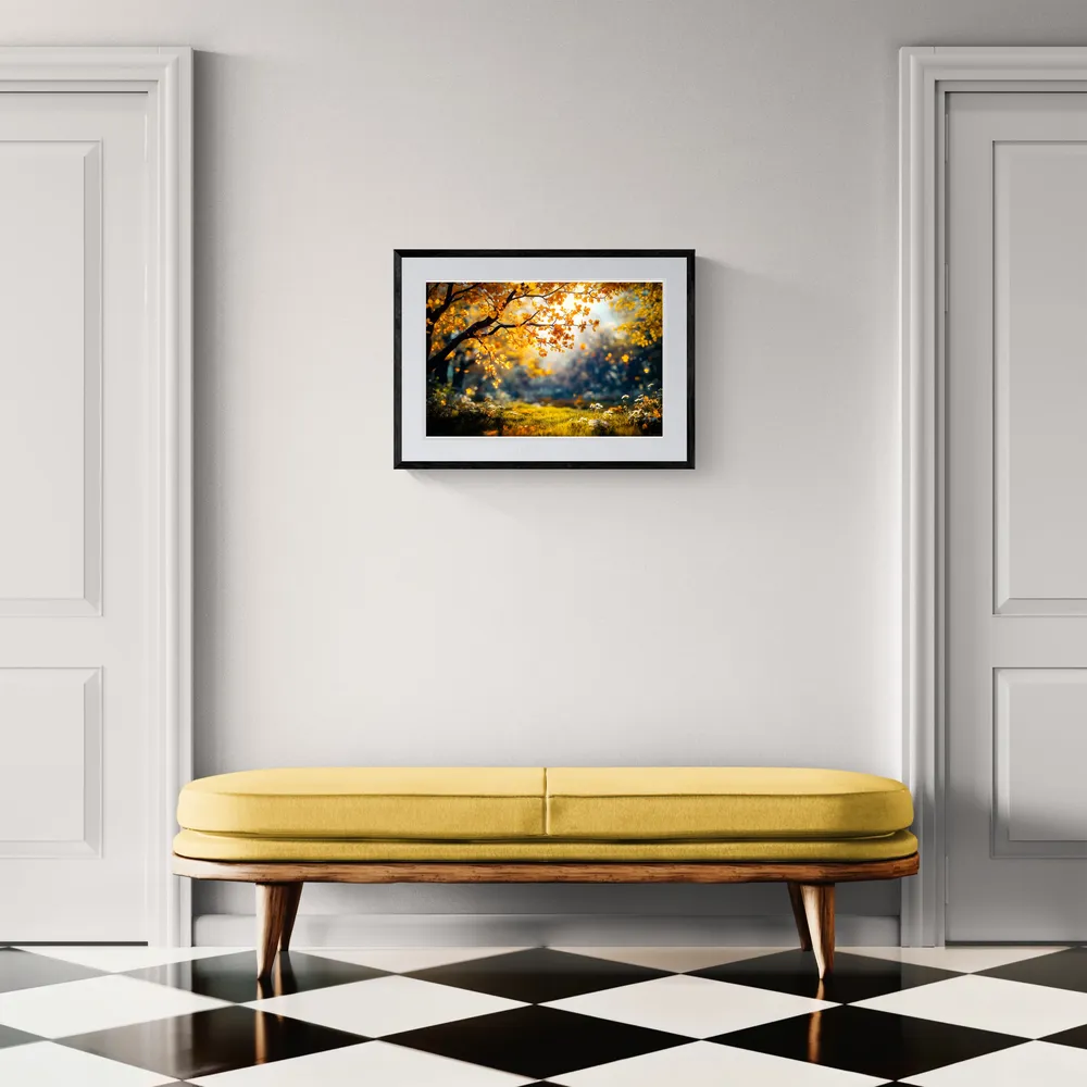 View in Interior MOCKUP — 60 × 40 cm