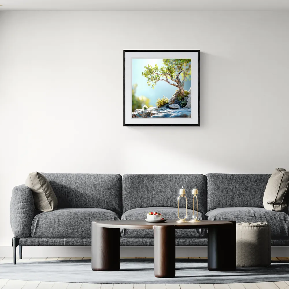 View in Interior MOCKUP — 60 × 60 cm