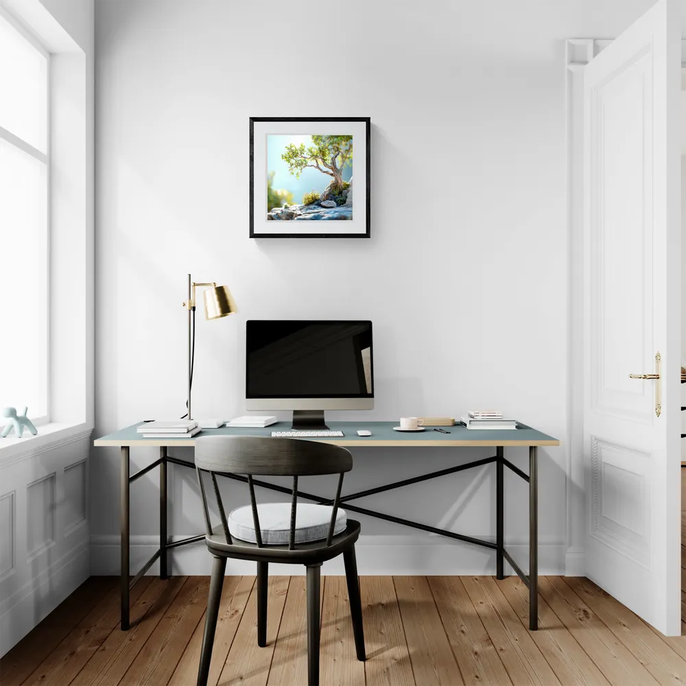View in Interior MOCKUP — 40 × 40 cm