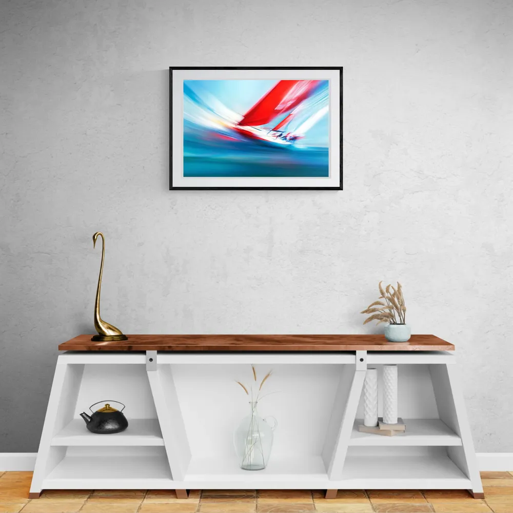 View in Interior MOCKUP — 90 × 60 cm