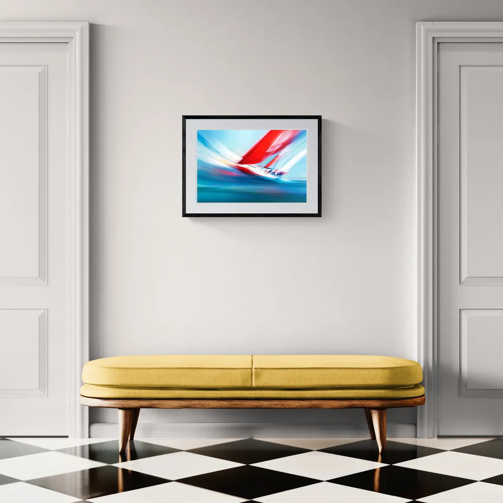 View in Interior MOCKUP — 60 × 40 cm