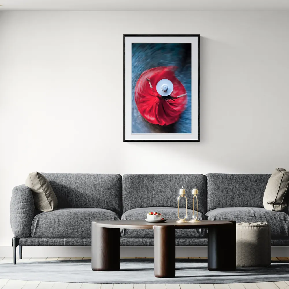View in Interior MOCKUP — 60 × 90 cm