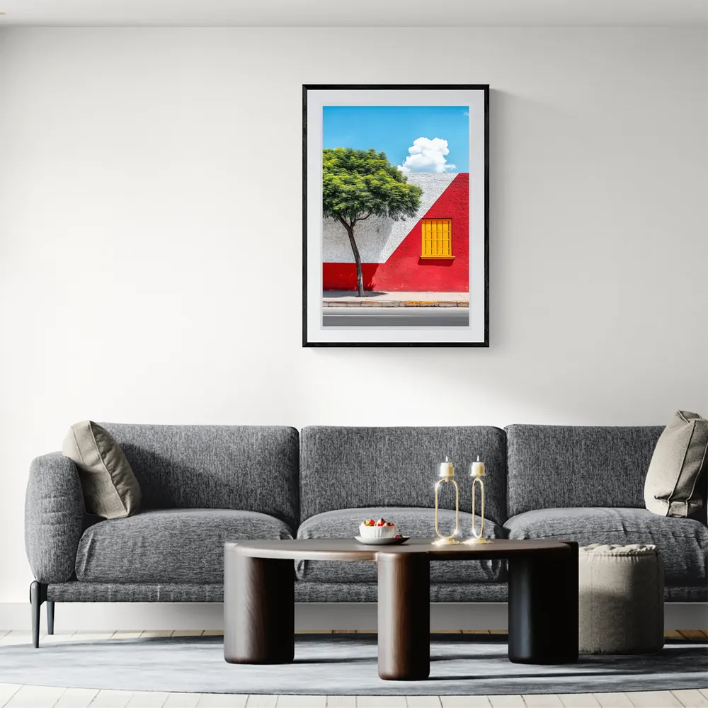 View in Interior MOCKUP — 60 × 90 cm