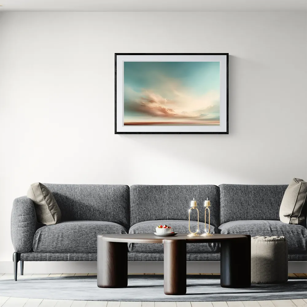 View in Interior MOCKUP — 90 × 60 cm