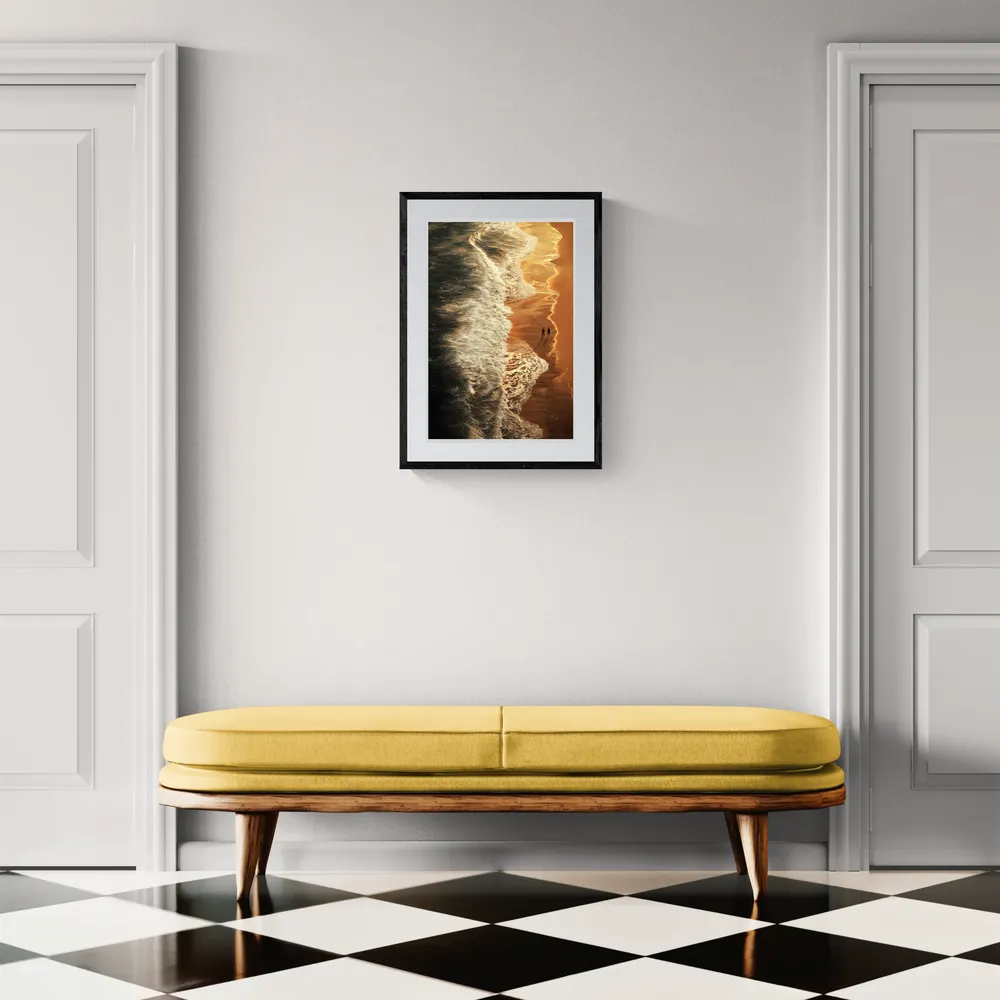 View in Interior MOCKUP — 40 × 60 cm