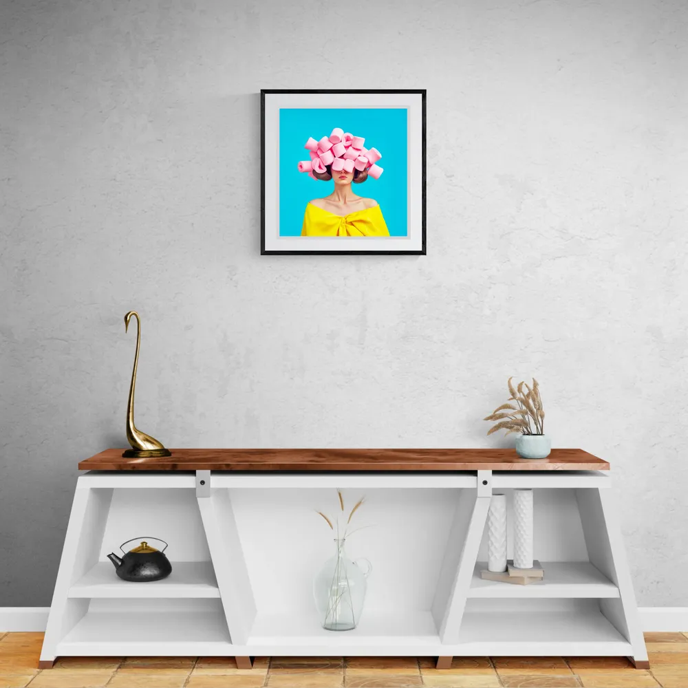 View in Interior MOCKUP — 60 × 60 cm