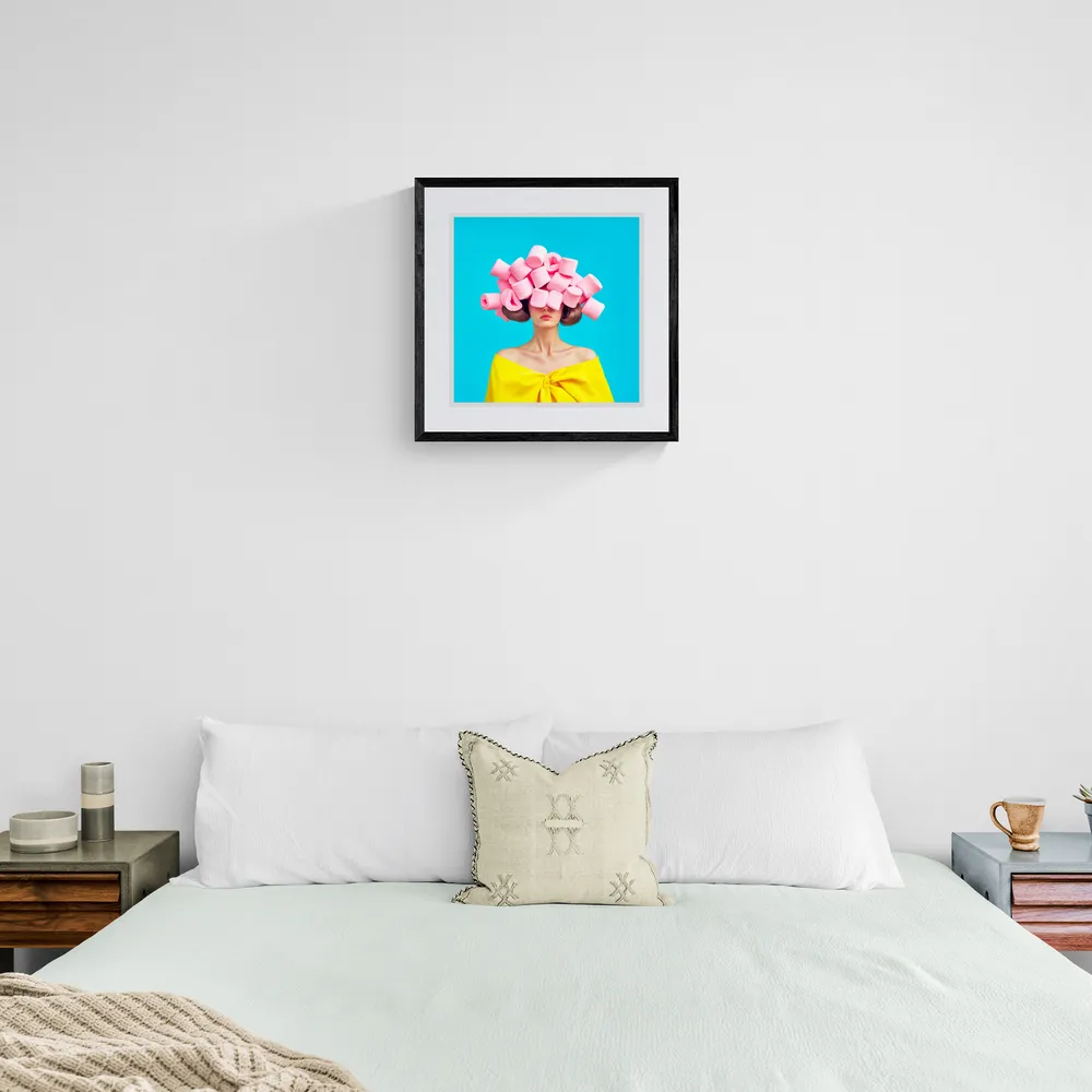 View in Interior MOCKUP — 40 × 40 cm