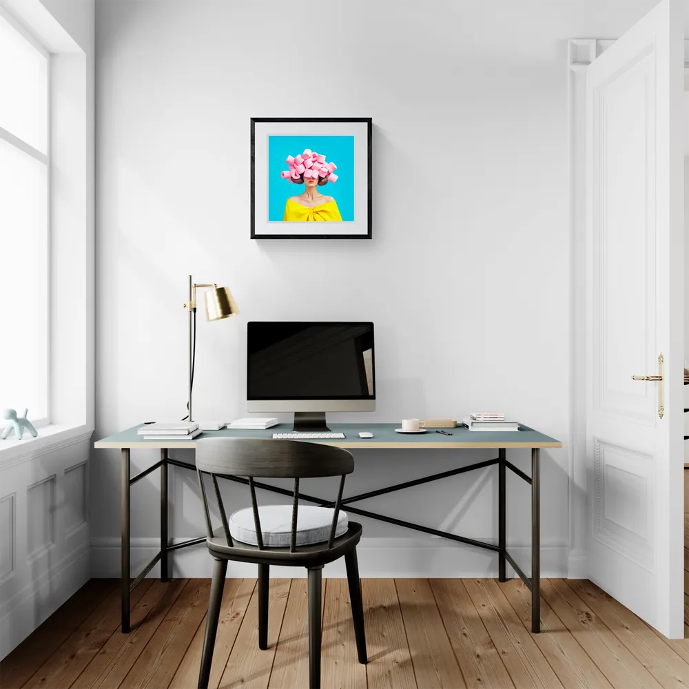 View in Interior MOCKUP — 40 × 40 cm