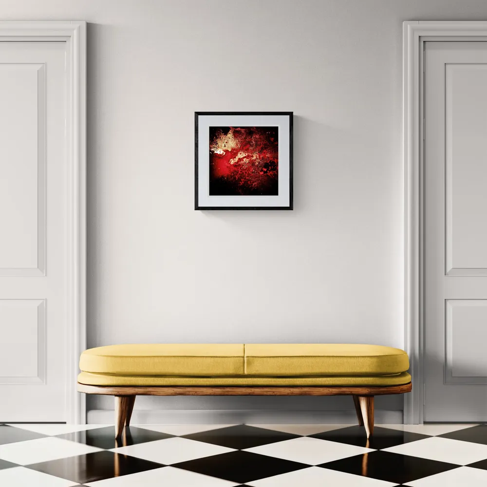 View in Interior MOCKUP — 40 × 40 cm