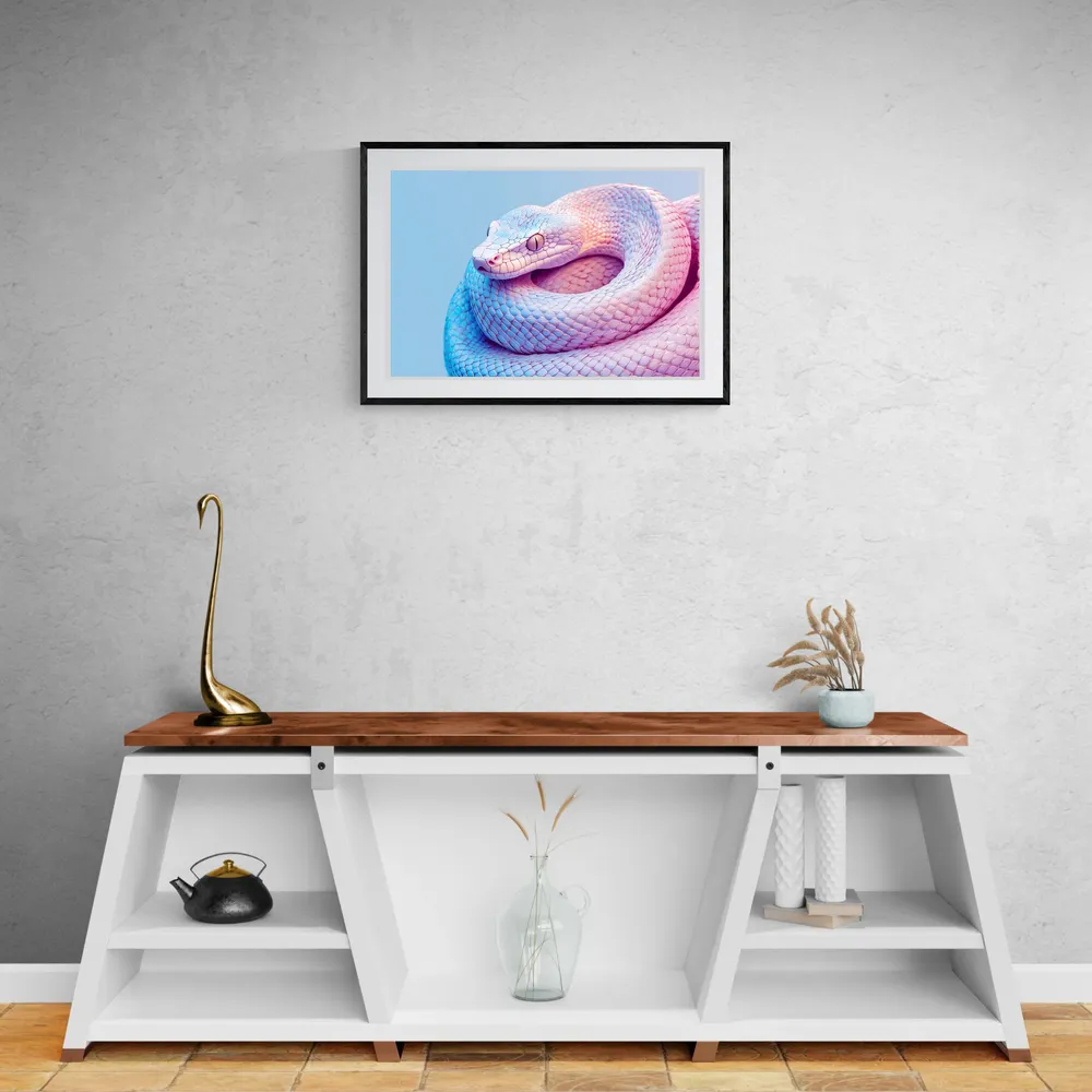 View in Interior MOCKUP — 90 × 60 cm