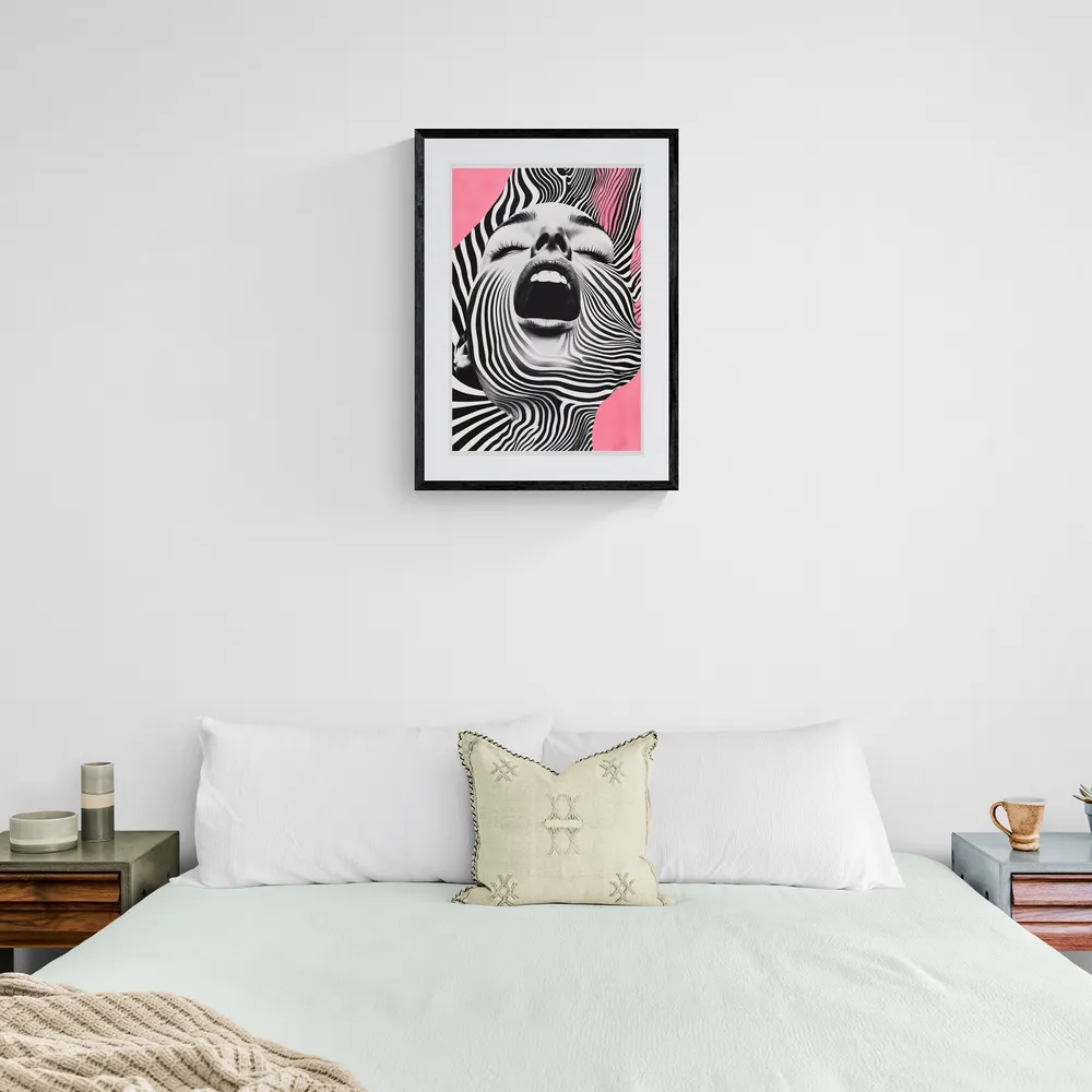 View in Interior MOCKUP — 40 × 60 cm