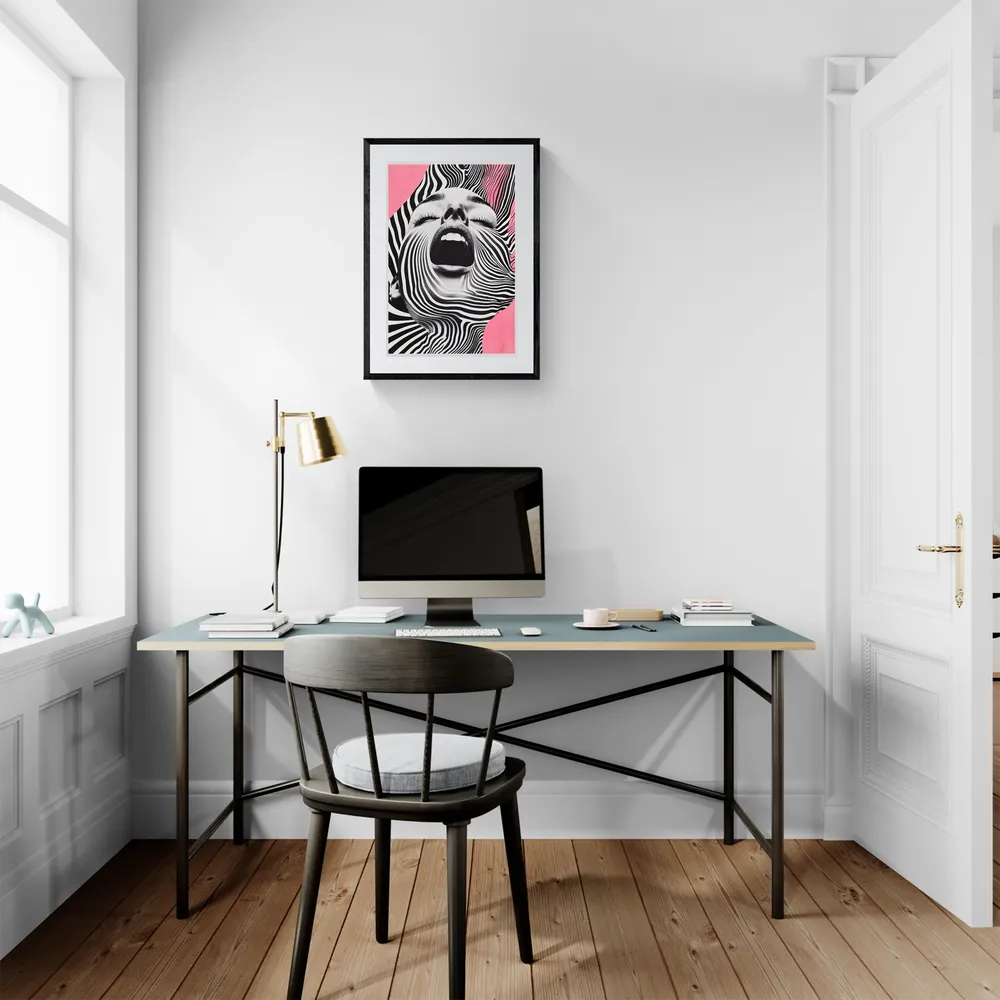 View in Interior MOCKUP — 40 × 60 cm