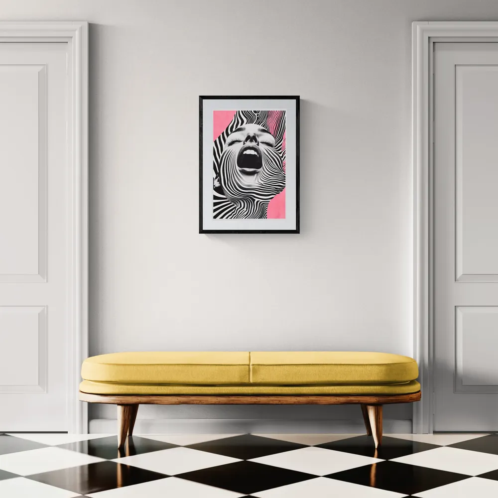 View in Interior MOCKUP — 40 × 60 cm