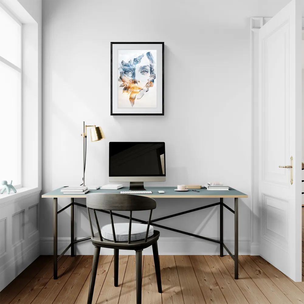 View in Interior MOCKUP — 40 × 60 cm