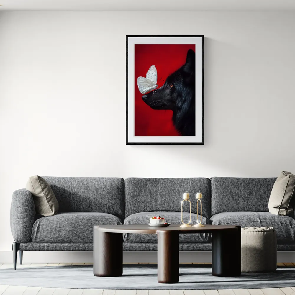 View in Interior MOCKUP — 60 × 90 cm