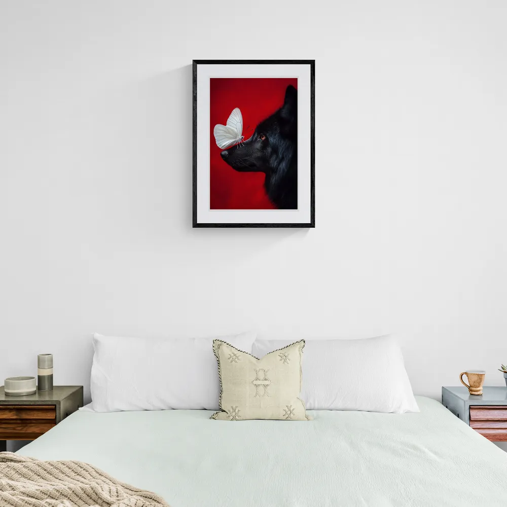 View in Interior MOCKUP — 40 × 60 cm