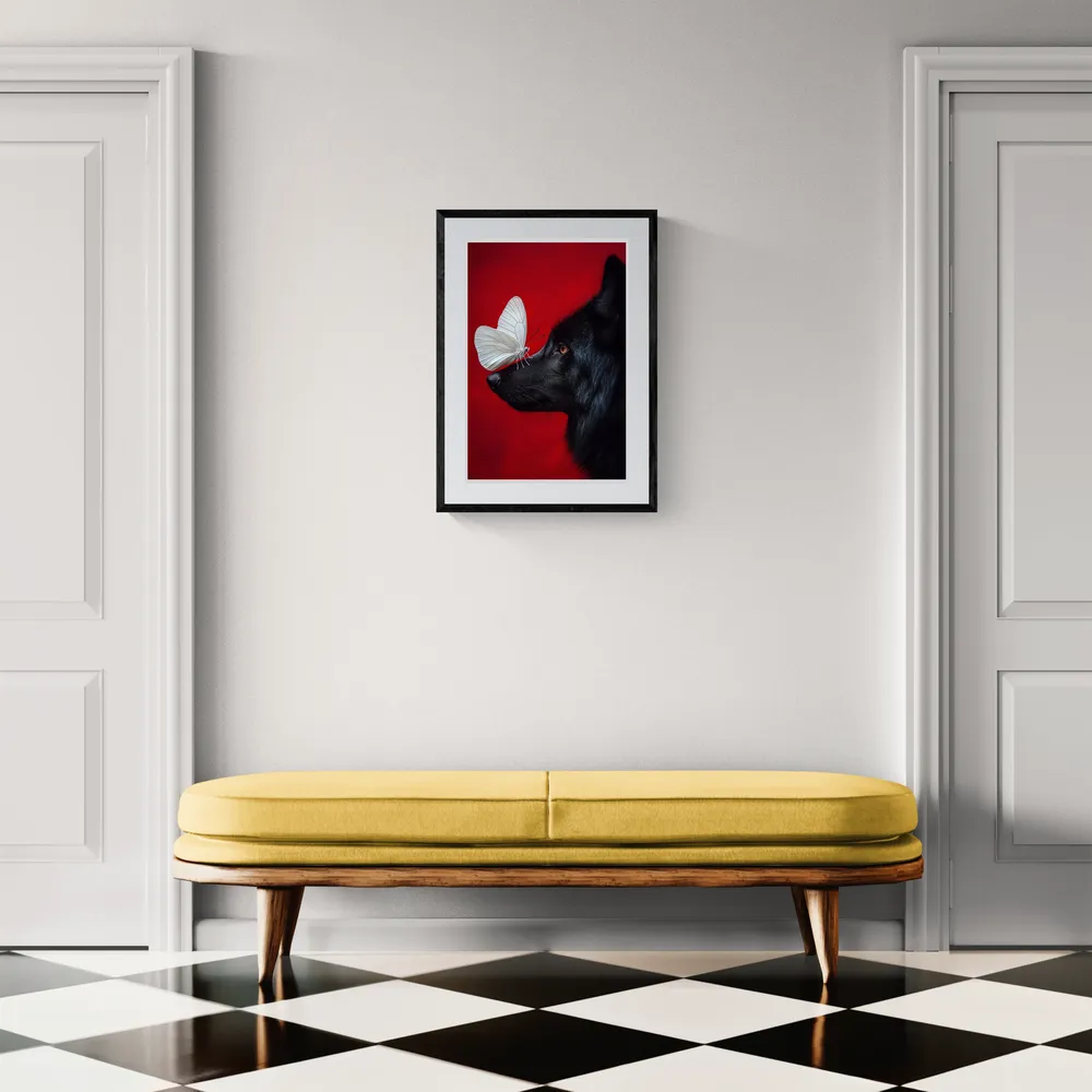 View in Interior MOCKUP — 40 × 60 cm