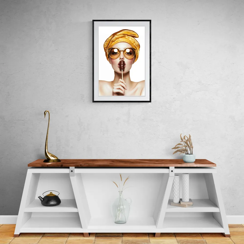 View in Interior MOCKUP — 60 × 90 cm