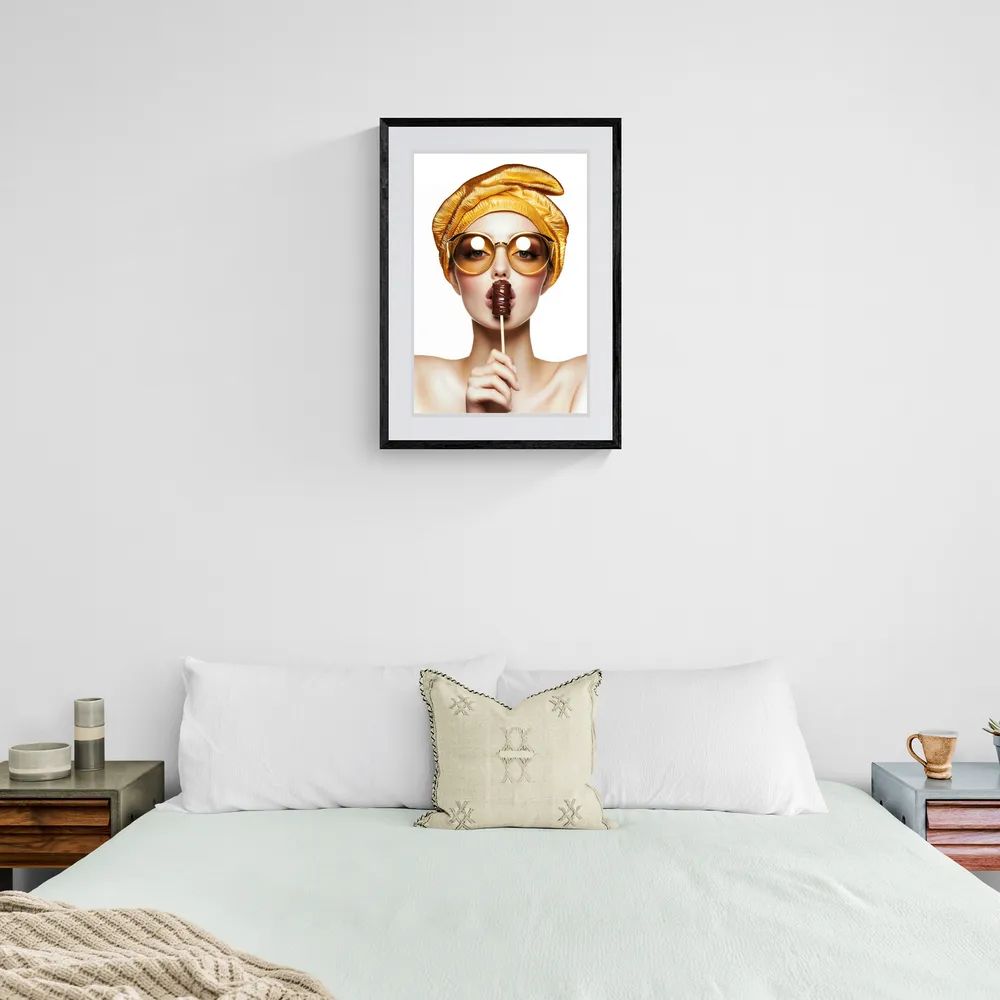 View in Interior MOCKUP — 40 × 60 cm
