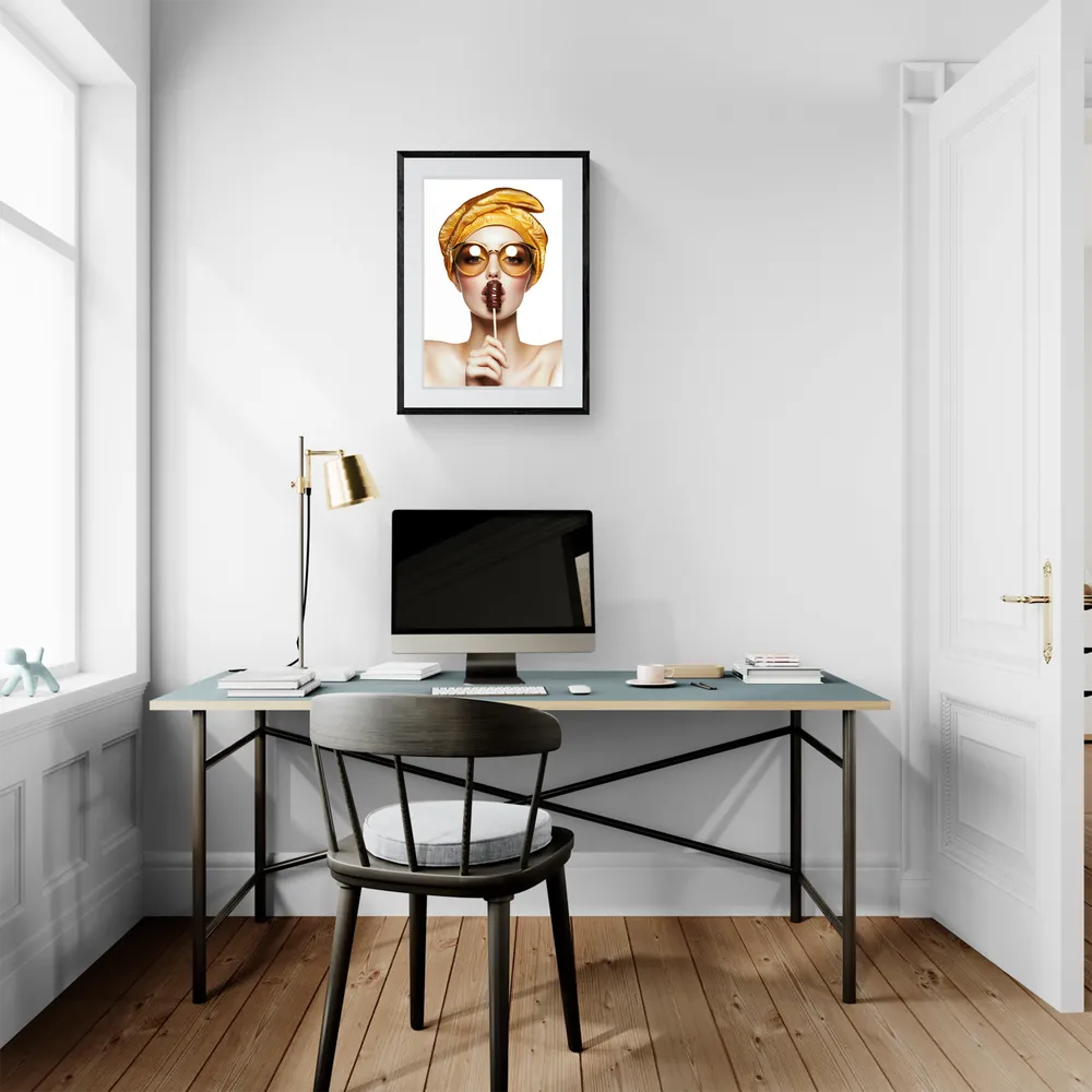 View in Interior MOCKUP — 40 × 60 cm