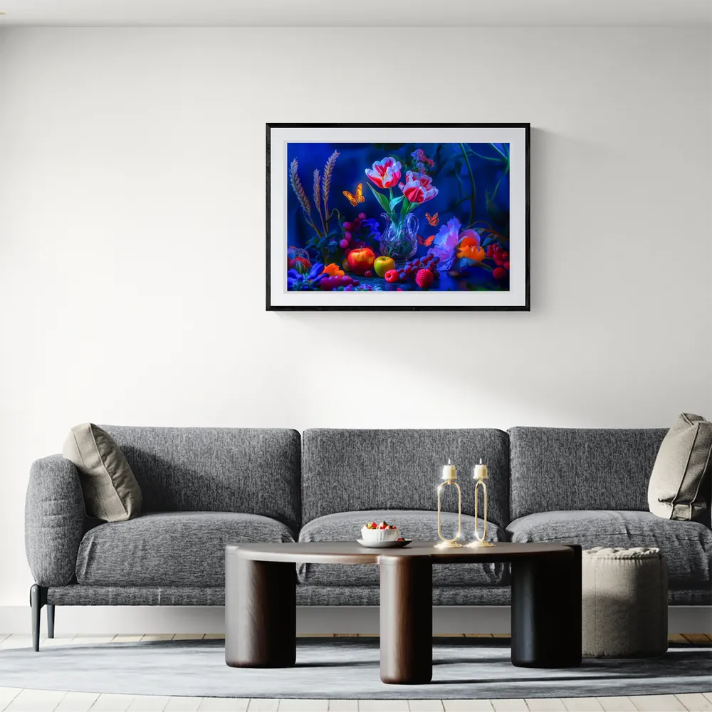 View in Interior MOCKUP — 90 × 60 cm