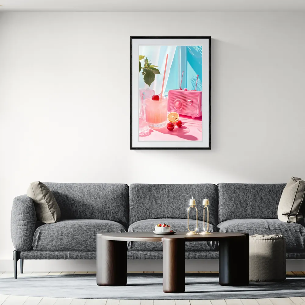 View in Interior MOCKUP — 60 × 90 cm