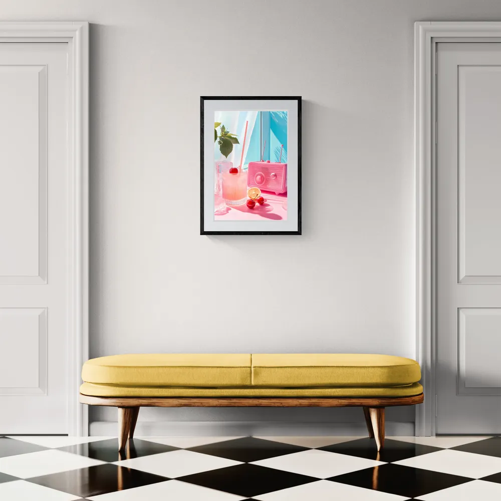 View in Interior MOCKUP — 40 × 60 cm