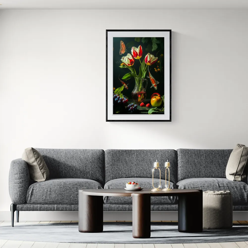 View in Interior MOCKUP — 60 × 90 cm