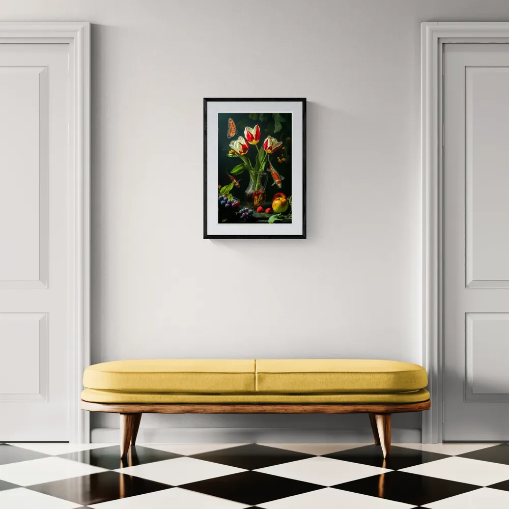 View in Interior MOCKUP — 40 × 60 cm