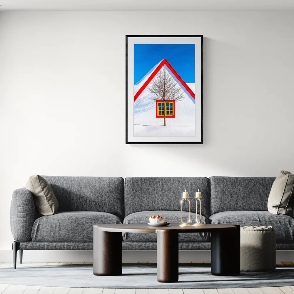 View in Interior MOCKUP — 60 × 90 cm