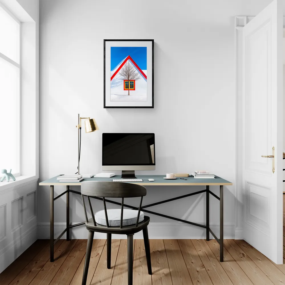 View in Interior MOCKUP — 40 × 60 cm